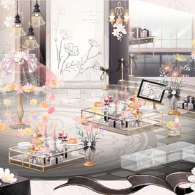【バラ売り可】インテリアフルセット Cosmos Flower Reception | ポケコロのアイテム、RMTの販売・買取一覧