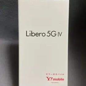 新品未使用 SIMフリー Libero 5G IV 128GB ブラック色