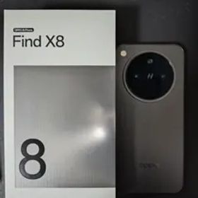 【美品】OPPO Find X8 国内版 スペースブラック 16+512GB
