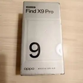 【新品未開封】oppo find x9 pro 12/256 SIMフリー