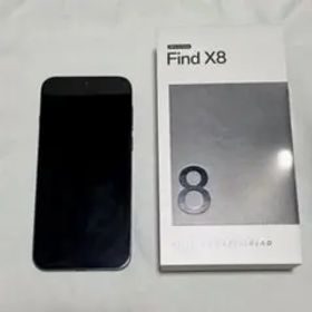 OPPO Find X8 512GB スペースブラック 国内版 ケース付き