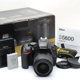 AB+ (良品) Nikon ニコン D5600 AF-P NIKKOR 18-55mm レンズ 初期不良返品無料 12-63