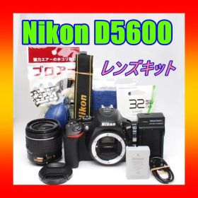 ⭐シリーズ最新！Nikon D5600⭐S数7317枚⭐一眼レフ 初心者おすすめ