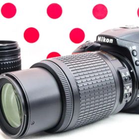 Nikon D5600❤高画質・高性能・軽量❤Wi-Fi搭載❤ダブルレンズセット