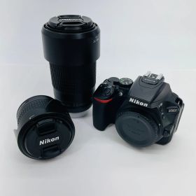 美品 Nikon D5600 18-55mm & 70-300mm ダブルズームキット 【C4726-60】