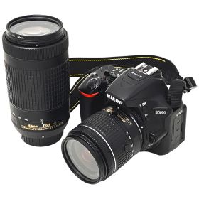 Nikon ニコン D5600 デジタル 一眼 AF-P DX NIKKOR 70-300mm F4.5-6.3G ED VR 18-55mm F3.5-5.6G VR ダブルレンズセット 中古 Z10673328