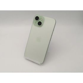 【中古】【赤ロム保証あり】Apple docomo 【SIMフリー】 iPhone 15 128GB グリーン MTMM3J/A【広島本通】保証期間1ヶ月【ランクB】