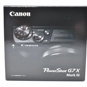 ★新品★キヤノン Canon PowerShot G7 X Mark III シルバー コンパクトデジタルカメラ★ LL1210#6161
