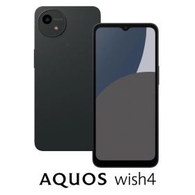 SHARP（シャープ） AQUOS wish4（4GB/64GB） ブラック（SIMフリー版） SH-M27-B