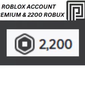 ロブロックス アカウント |2200 ロバックス |プレミアム会員