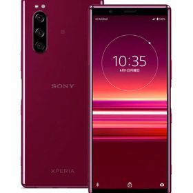 【中古】【安心保証】 Xperia 5 J9260[128GB] SIMフリー レッド