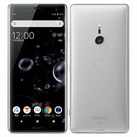 【中古】【安心保証】 Xperia XZ3 SOV39[64GB] au ホワイトシルバー