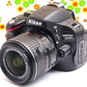 ニコン Nikon D5100☆スマホに送れる！☆一眼レフ☆人気機種！☆自撮り可