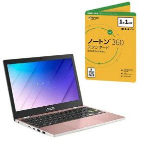 【新品・2営業日で発送】ASUS エイスース E210KA-GJ03PWS ASUS モバイルノートPC Windows 11 Home 11.0～11.9型（インチ） Celeron メモリ4GB eMMC 128GB 1366...