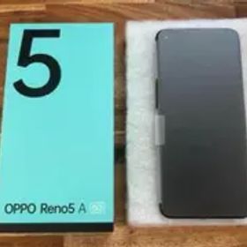 OPPO Reno5 A シルバーブラック 128 GB SIMフリー