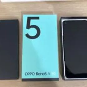 OPPO Reno5 A 5G シルバーブラック