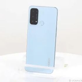〔中古品〕 OPPO Reno5 A 128GB アイスブルー A101OP Y!mobile SIMフリー【349】