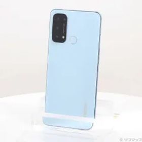 〔中古品〕 OPPO Reno5 A 128GB アイスブルー A101OP Y!mobile SIMフリー【276】