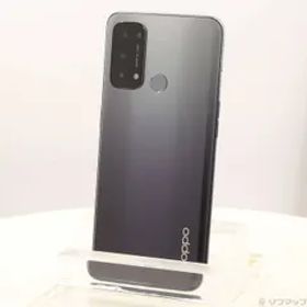 〔中古品〕 OPPO Reno5 A 128GB シルバーブラック CPH2199 SIMフリー【349】
