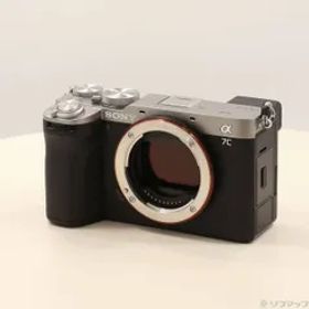 〔中古品〕 α7C II ボディ シルバー ILCE-7CM2【348】