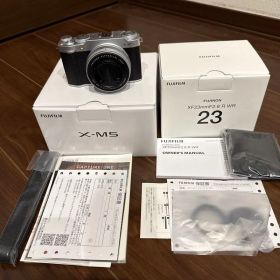 FUJIFILM X-M5 本体+ 単焦点レンズXF23mmF2.8