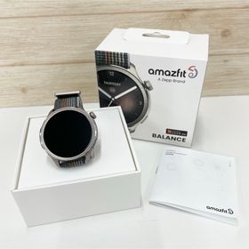 アマズフィット(Amazfit)のAmazfit Balance スマートウォッチ サンセットグレー(腕時計(デジタル))