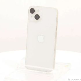 〔中古品〕 iPhone14 128GB スターライト MPUQ3J／A SIMフリー【295】