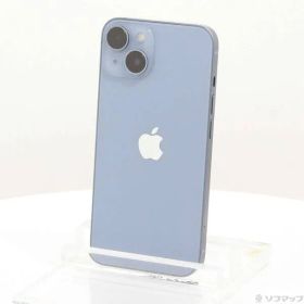 〔中古品〕 iPhone14 128GB ブルー MPVJ3J／A SIMフリー【344】