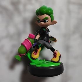 amiibo アミーボ スプラトゥーン ボーイ ライムグリーン