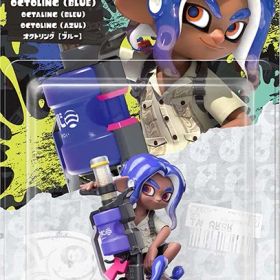amiibo アミーボ オクトリング ブルー スプラトゥーンシリーズ 4902370550184