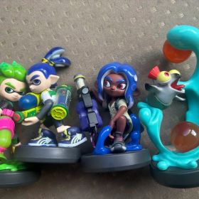 ニンテンドースイッチ スプラトゥーン アミーボ amiibo 4個 コジャケ