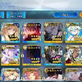 強鯖多数！ 宝具5サーヴァント10体 カレスコ、黒聖杯完凸 | FGOのアカウントデータ、RMTの販売・買取一覧