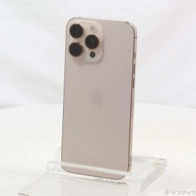 【中古】Apple(アップル) iPhone16 Pro Max 256GB デザートチタニウム 3N530J／A SIMフリー 【258-ud】
