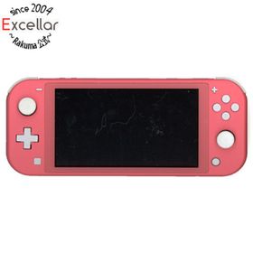 ニンテンドースイッチ(Nintendo Switch)の任天堂 Nintendo Switch Lite(ニンテンドースイッチ ライト) HDH-S-PAZAA コーラル 本体のみ 液晶画面いたみ(家庭用ゲーム機本体)