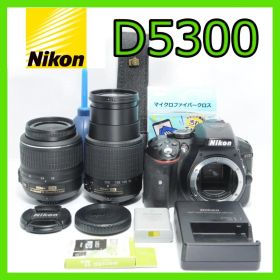 家族も風景も綺麗に❤️Nikon D5300✨望遠＆標準レンズ 無線でスマホ転送
