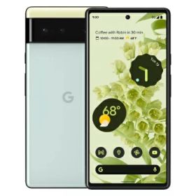 【ネットワーク利用制限▲】Google Pixel6 GR1YH 256GB Sorta Seafoam【SoftBank版 SIMフリー】 Google 当社3ヶ月間保証 中古 イオシス