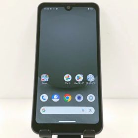 AQUOS wish3 A303SH SoftBank ブラック 送料無料 本体 c12208 【中古】