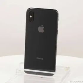 〔中古品〕 iPhoneXS 64GB スペースグレイ MTAW2J／A SIMフリー【196】