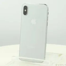 〔中古品〕 iPhoneXS 64GB シルバー MTAX2J／A SoftBank【269】