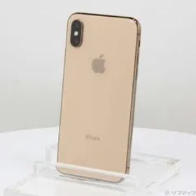 〔中古品〕 iPhoneXS 64GB ゴールド MTAY2J／A SIMフリー【262】