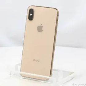 〔中古品〕 iPhoneXS 64GB ゴールド MTAY2J／A SIMフリー【377】