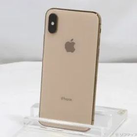 〔中古品〕 iPhoneXS 64GB ゴールド MTAY2J／A SIMフリー【258】