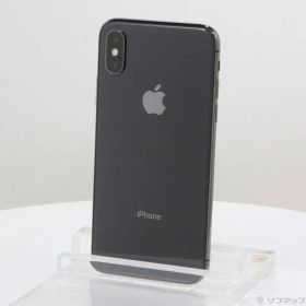 〔中古品〕 iPhoneXS 64GB スペースグレイ MTAW2J／A SIMフリー【377】