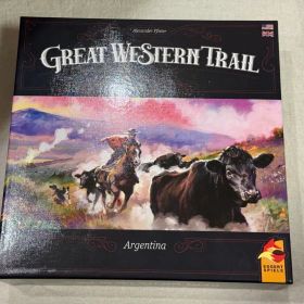 【和訳ルール付】グレートウエスタントレイル アルゼンチン ボードゲーム