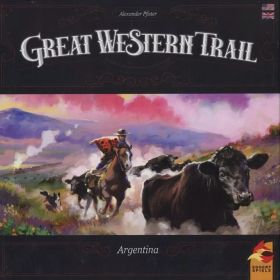 【中古】ボードゲーム グレート・ウエスタン・トレイル：アルゼンチン 英語版 (Great Western Trail： Argentina)