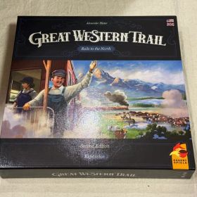 【和訳ルール付】グレートウエスタントレイル 拡張 北部への道 ボードゲーム