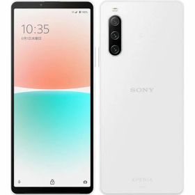 【中古】【安心保証】 Xperia 10 IV SOG07[128GB] au ホワイト