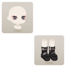 病み可愛い瞳＆厚底ロックブーツ | リヴリーアイランドのアイテム、RMTの販売・買取一覧