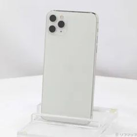 〔中古品〕 iPhone11 Pro Max 256GB シルバー MWHK2J／A SIMフリー【377】