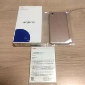 【16日まで値下げ】 AQUOS sense2 ピンクゴールド 本体